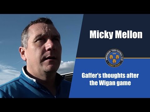 INTERVIEW | Micky Mellon post Wigan Athletic (h) - Town TV