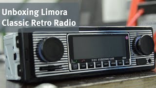 Classic Retro Radio Unboxing