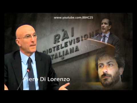 Tangenti in rai ed infiltrazioni mafiose - clamorosa denuncia di Piero Di Lorenzo: Fico intervenga.