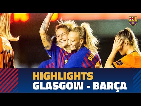 [HIGHLIGHTS] WCL: Glasgow City - FC Barcelona (0-3)