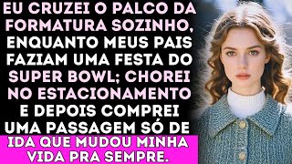 Meus pais não foram na minha formatura porque estavam numa festa do Super Bowl — e depois ainda me p