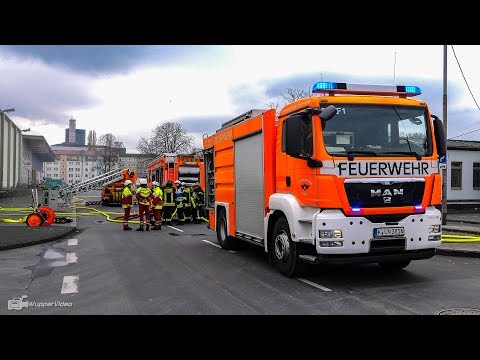 FIRE 3 - Extensive fire at a fitness studio in Cologne-Raderberg | March 18, 2018