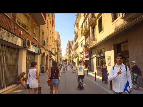 Barcelona, ​​​​Espanha - Excursão a pé pelo distrito de Gracia