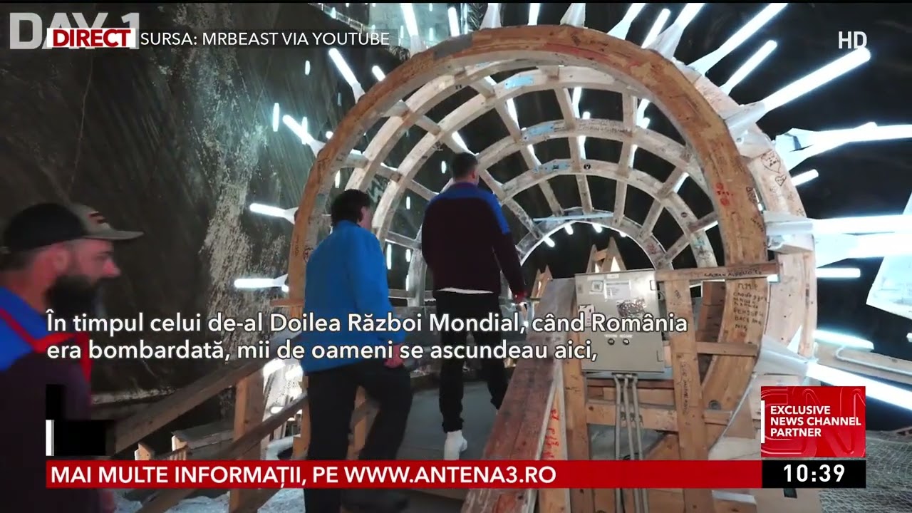 Mulţi români îi mulţumesc lui Mr. Beast pentru că promovează România