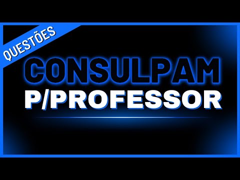 CONSULPAM 🔴Questões de CONCURSO PROFESSOR  - #ECA #LDB