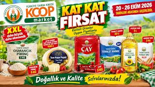 Tarım Kredi Koop Market 20-26 Ekim 2026 Kataloğu 🛒 Kat Kat Fırsat İndirimleri!