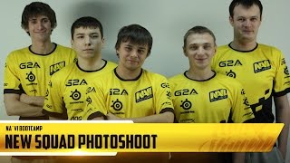 New Squad photoshoot 2015 @ Na`Vi Bootcamp