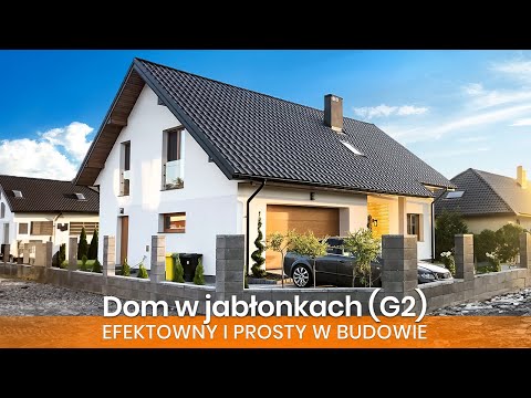 Dom w jabłonkach (G2) - FILM – Wizyta w efektownym i prostym w budowie domu - ARCHON+ Projekty Domów
