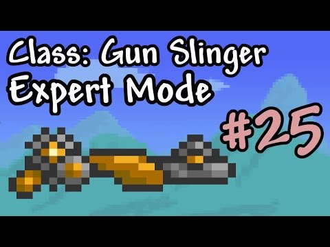 Expert Mode Terraria || Gun Slinger: Clockwork || Episode 25