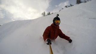 preview picture of video 'Ski freeride/freestyle in Switzerland in 4K (GoPro'