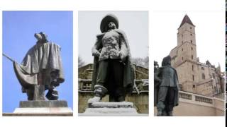 preview picture of video 'D'Artagnan, la statue à Auch en Gascogne'