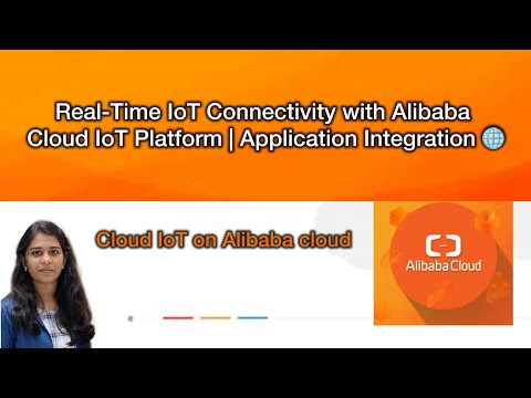 Real-Time IoT Connectivity with Alibaba Cloud IoT Platform🌐 #AlibabaCloud #IoTPlatform