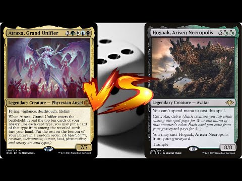 Open Qualifier Libourne - Round 3 - Atraxa VS Hogaak - MTG EDH Duel Commander Magic Cards