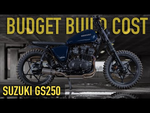 BUDGET Suzuki GS250 Build - Price Breakdown - FULL COST