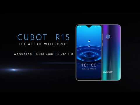 Cubot R15：the art of  waterdrop