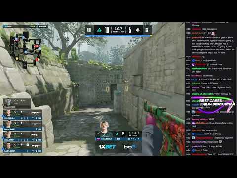 twitch reacts to Lack1 - ACE! (CS2)