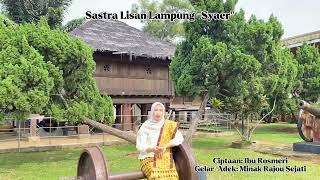 Download lagu Syaer Sastra Lisan Megou Pak Tulang Bawang Ciptaan Ibu Rosmeri Minak Rajow Sejati mp3 Download lagu Syaer Sastra Lisan Megou Pak Tulang Bawang Ciptaan Ibu Rosmeri Minak Rajow Sejati mp3