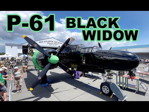Update: Extremely Rare! Northrop P-61 Black Widow, Mid-Atlantic Air Museum, Reading, Pa.