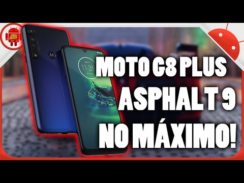 MOTO G8 PLUS COM ANDROID 10 GAMEPLAY ASPHALT 9 NO MÁXIMO RODOU? - Droid Allen