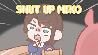 【Fan Animation】Mikochi suddenly drops an ELITE ENGLISH and Everyone Loses It【Hololive】
