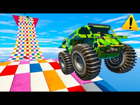 LA MEGA RAMPA MAS IMPOSIBLE DEL MUNDO GTA V ONLINE - GTA 5 ONLINE