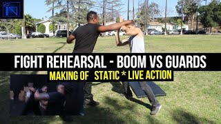 STATIC SHOCK [Making Of 02] Boom vs Guards Rehearsal video