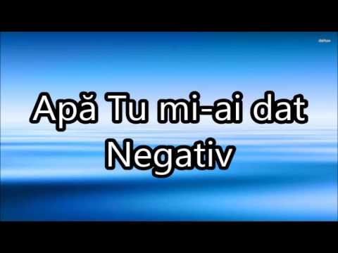 Apa tu mi-ai dat negativ by Cipri