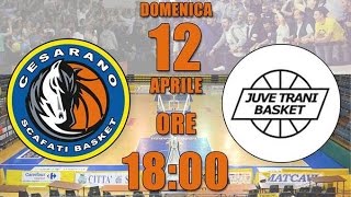 preview picture of video 'Highlights 14° Giornata Ritorno: Cesarano Scafati Basket - Juve Trani 99 - 91'