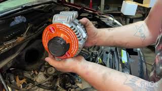 Replace alternator 3.6L Dodge Grand Caravan VVT