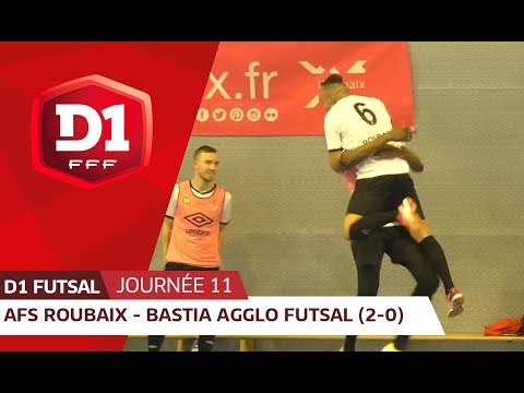J11 :  AFS Roubaix - Bastia Agglo Futsal (2-0)
