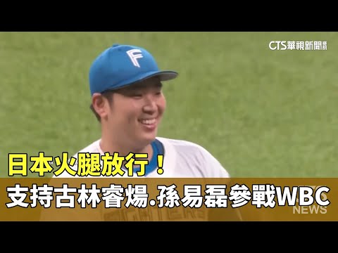 日本火腿放行！　支持古林睿煬.孫易磊參戰WBC