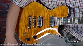Video thumbnail for Michael Kelly Patriot Custom - Trans Amber by N Stuff Music