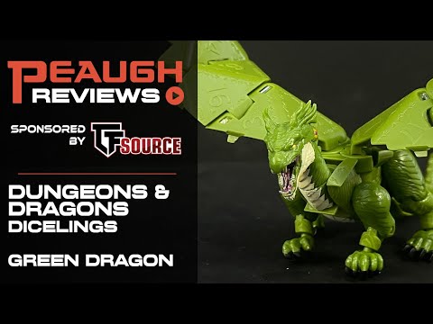 Video Review: Dungeons & Dragons Dicelings - GREEN DRAGON