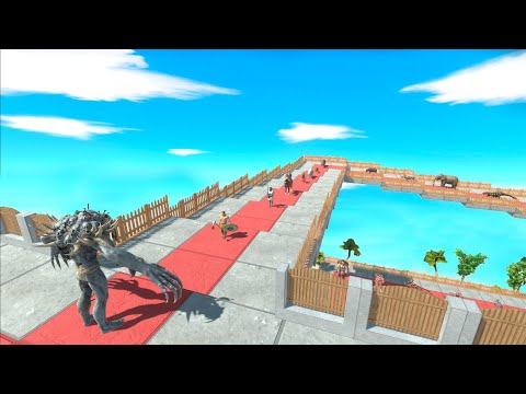 One Shot Scourge Death Fall Vs All Units - Animal Revolt Battle Simulator