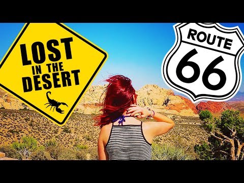 LOST IN THE DESERT - Route 66 & Vegas | VLOG #3