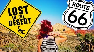 LOST IN THE DESERT - Route 66 & Vegas | VLOG #3