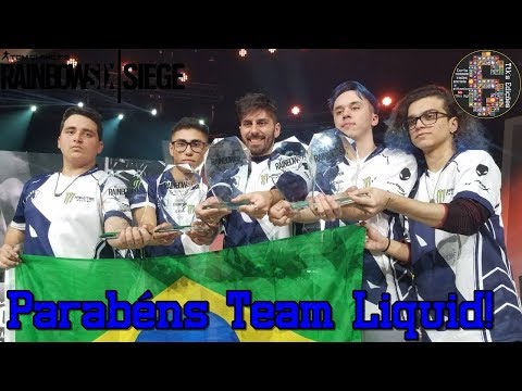 Homenagem a Team Liquid , primeiro brasileiro campeão mundial no r6!
