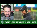 NFL Week 13/Thanksgiving Picks, Early Look at Lines, Betting Advice I Pick Six Podcast