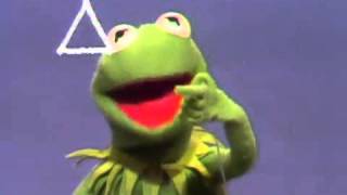 Classic Sesame Street - Kermit's Lectures - Drawing a Triangle