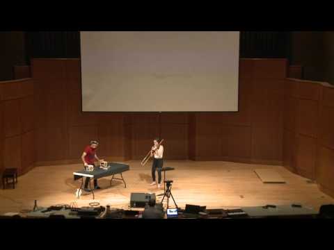 Fourths -- for trombone and D-box