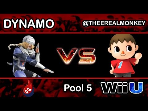 Indigo Plateau #1 - Dynamo (Sheik) Vs. NXT | @TheeRealMonkey (Villager) Pool 5 L.Side - Smash Wii U