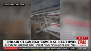 Download lagu Tabrakan KRL dan Argo Bromo di Stasiun Bekasi Timur mp3
