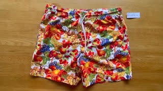 Unboxing: Pacsun 17” Fruit pattern swim trunks