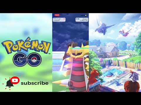 Pokémon Go - GIRATINA (Origin Forme) Raid Boss (level 5), 12 players. Shiny???