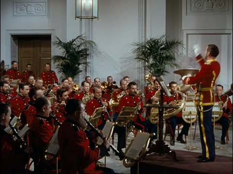 Sousa at the White House in the movie "Stars And Stripes Forever"