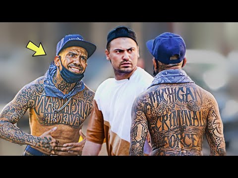 Aggressively Staring at GANG MEMBERS in the Hood GONE WRONG! (MUST WATCH) Part 2