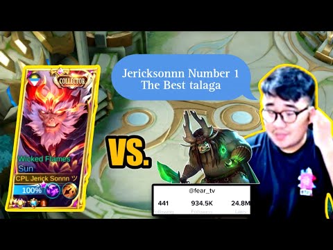 JERICKSONNN VS KING FEAR GAME 3 BUFFED THAMUZ V NERFED SUN 2023 MLBB