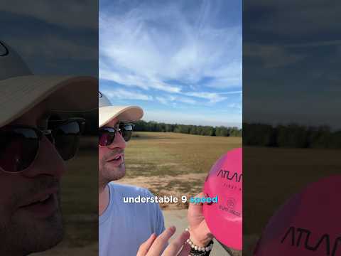 first throw with the new Atlantis! #discgolf