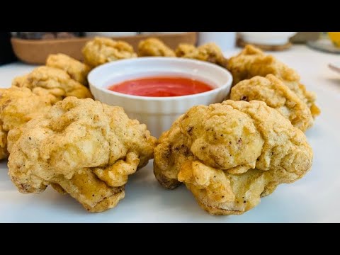 This CRISPY FRIED CAULIFLOWERS is better than fried chicken | How to fry Crispy Cauliflower