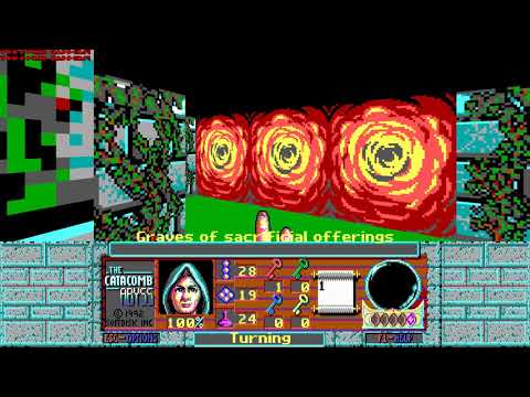 Catacomb: Abyss TC for ZDoom - 03 The Mausoleum Grounds - UHD 4K